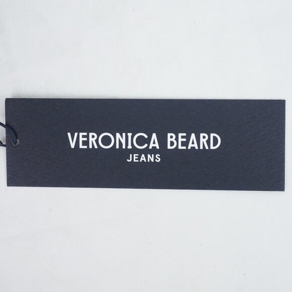 NWT Veronica Beard Bailey Striped Polo Mini Dress in White and Black Size XS - Picture 6 of 8